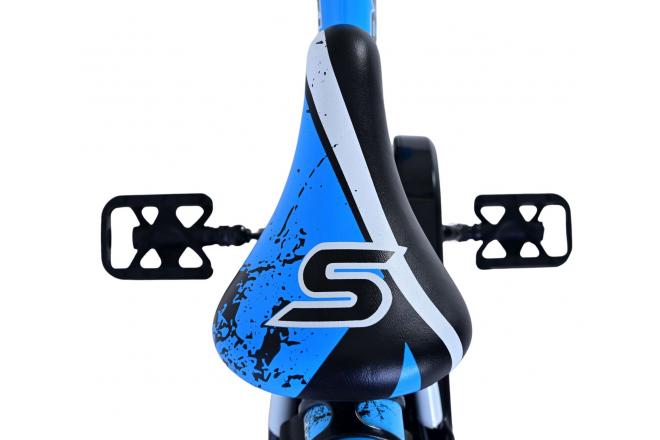 Volare Sportivo Vélo enfant - garçon - 12 pouces - Bleu Noir