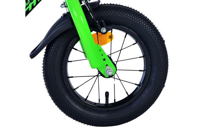 Volare Sportivo Vélo enfant - garçon - 12 pouces - Vert Noir