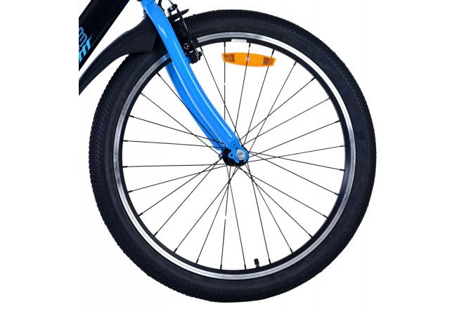 Volare Sportivo Vélo enfant - Garçons - 24 pouces - Noir Bleu