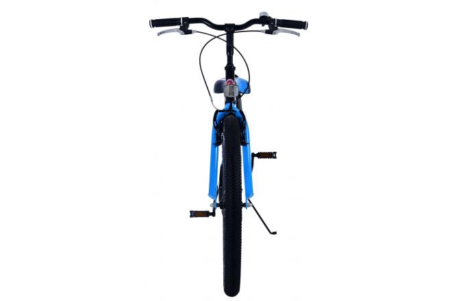 Volare Sportivo Vélo enfant - Garçons - 24 pouces - Noir Bleu - Freins à deux mains