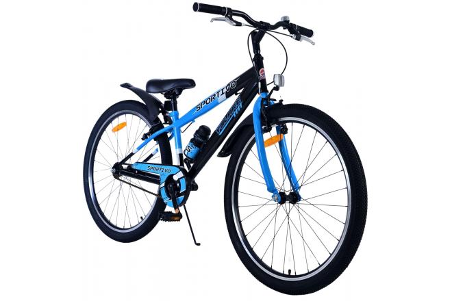 Volare Thombike Vélo pour enfants - Garçons - 26 pouces - Noir Jaune - Freins à deux mains [CLONE]
