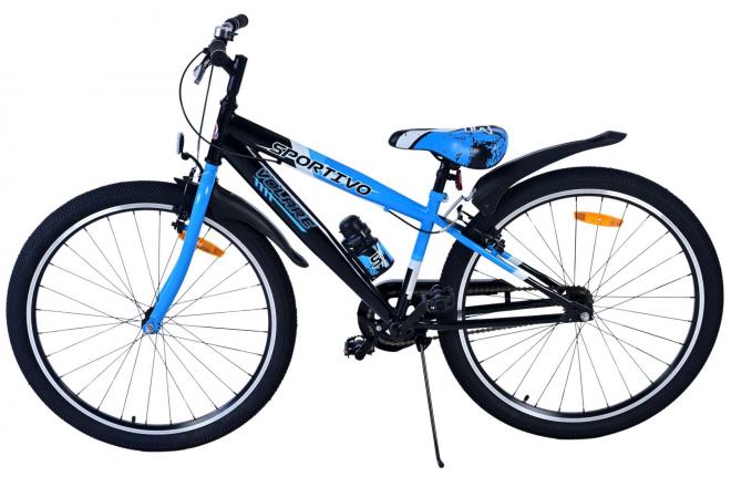 Volare Thombike Vélo pour enfants - Garçons - 26 pouces - Noir Jaune - Freins à deux mains [CLONE]