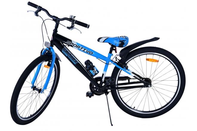 Volare Thombike Vélo pour enfants - Garçons - 26 pouces - Noir Jaune - Freins à deux mains [CLONE]