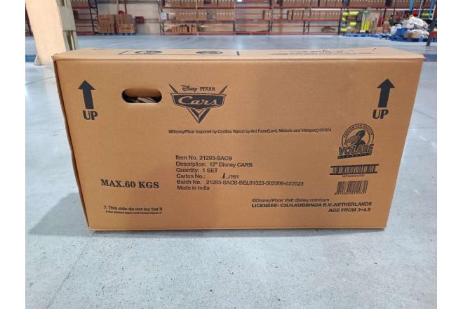 Vélo enfant Disney Cars - garçon - 12 po - rouge