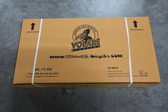 Vélo d'enfant Volare Melody - Filles - 16 pouces - Sable