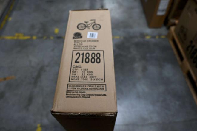 Vélo d'enfant Volare Miracle Cruiser - Filles - 18 pouces - Blanc - Prime Collection
