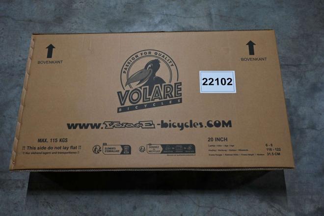 Volare Thombike Vélo pour enfants - Garçons - 20 pouces - Noir Rouge