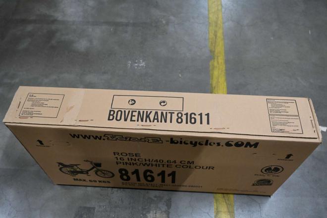 Vélo enfant Volare Rose - Fille - 16 po - Rose/Blanc - assamblé à 95%