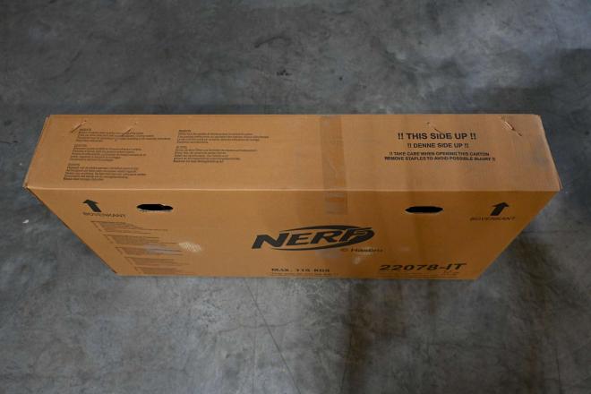 NERF Vélo enfant - Garçons - 20 pouces - Bleu satiné - 6 vitesses
