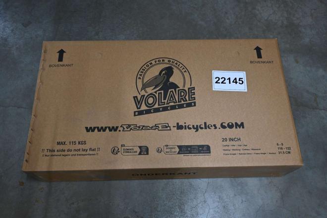 Volare Cross Vélo enfant - Garçons - 20 pouces - Argent , 6 vitesses