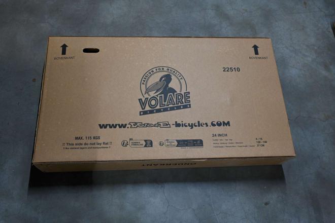 Volare Thombike Vélo enfant - Garçons - 24 pouces - Noir Bleu - 3 vitesses