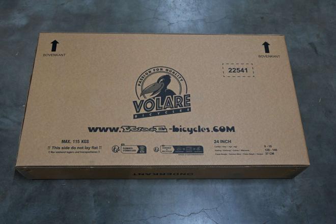 Volare Cross Vélo enfant - garçons - 24 pouces - Bleu - 18 vitesses - Freins à deux mains