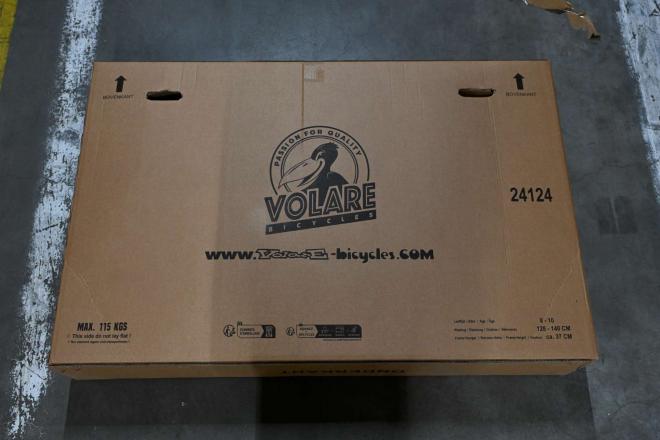 Volare Lovely Vélo enfant - Filles - 24 pouces - Violet - Freins à deux mains