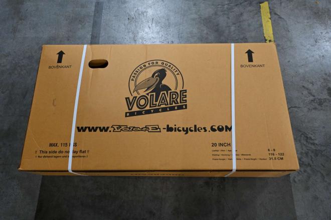Vélo pour enfants Volare Rocky - 20 pouces - Gris Orange - 6 speed - Prime Collection