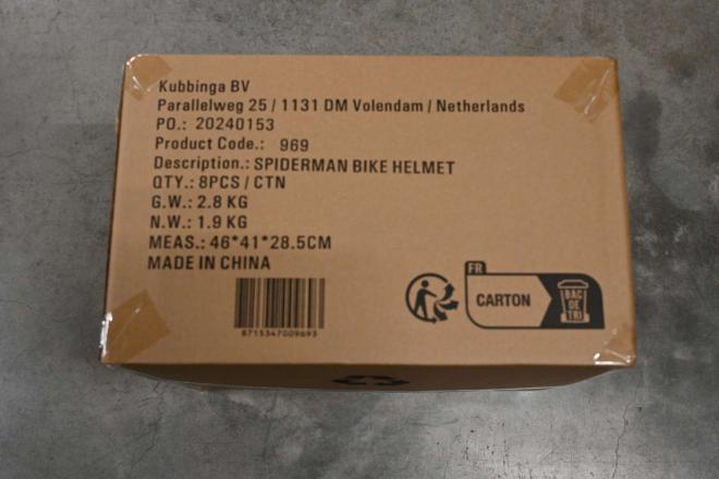 Casque de vélo Marvel Spiderman - Bleu Rouge - 51 - 55 cm