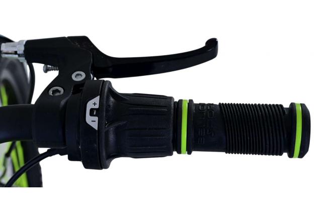 Vélo enfant Volare Rocky - 20 pouces - 7 vitesses - Vert/Gris
