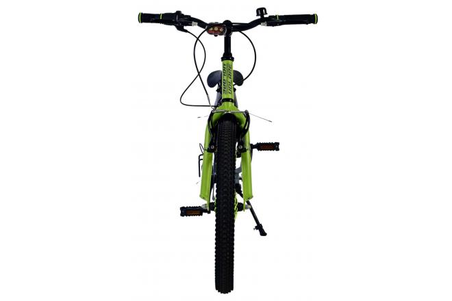 Vélo enfant Volare Rocky - 20 pouces - 7 vitesses - Vert/Gris