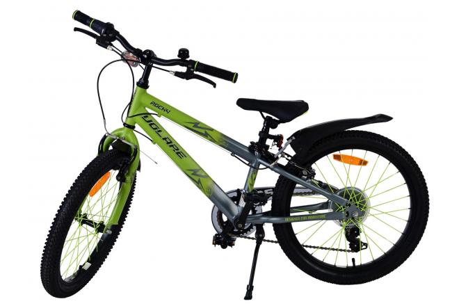 Vélo enfant Volare Rocky - 20 pouces - 7 vitesses - Vert/Gris