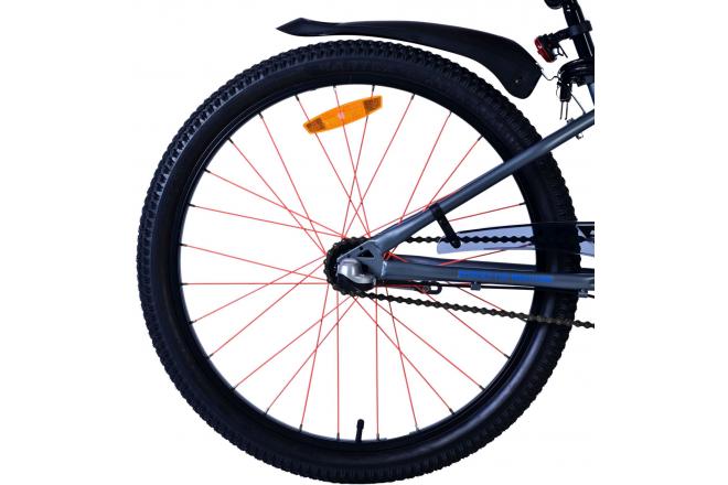 Vélo enfant Volare Rocky - 24 pouces - Bleu - Shimano Nexus 3 vitesses