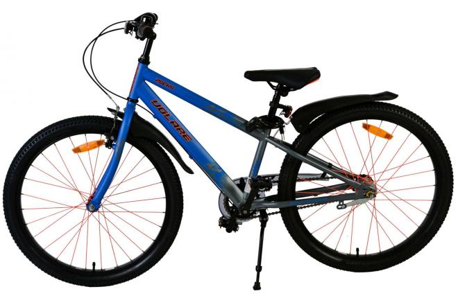 Vélo enfant Volare Rocky - 24 pouces - Bleu - Shimano Nexus 3 vitesses