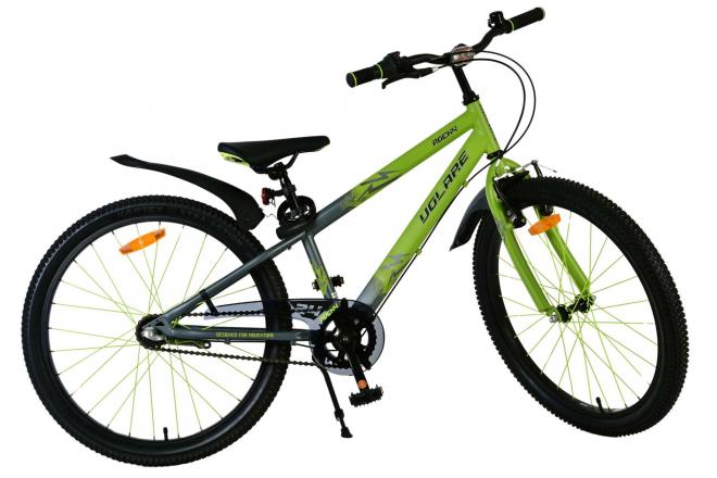 Vélo enfant Volare Rocky - 24 pouces - Vert - Shimano Nexus 3 vitesses