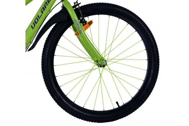 Vélo enfant Volare Rocky - 24 pouces - Vert - Shimano Nexus 3 vitesses