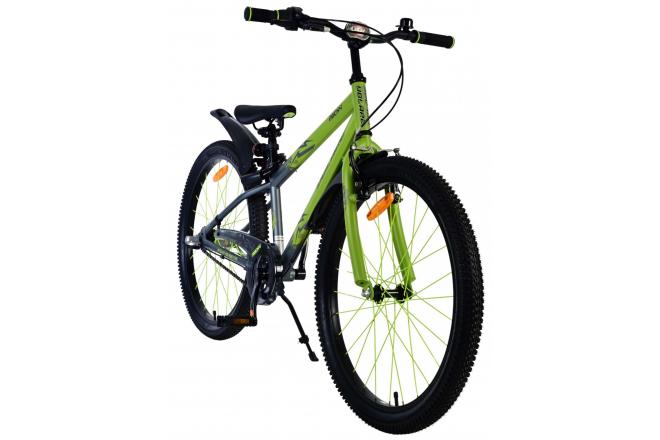 Vélo enfant Volare Rocky - 24 pouces - Vert - Shimano Nexus 3 vitesses