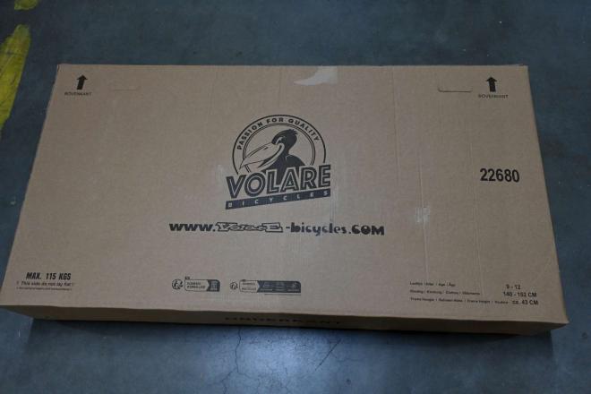 Vélo enfant Volare XC Race - 26 pouces - 21 vitesses - Bleu/Gris