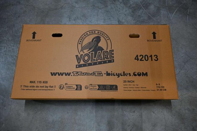 Vélo enfant Volare Rocky - 20 pouces - 7 vitesses - Bleu