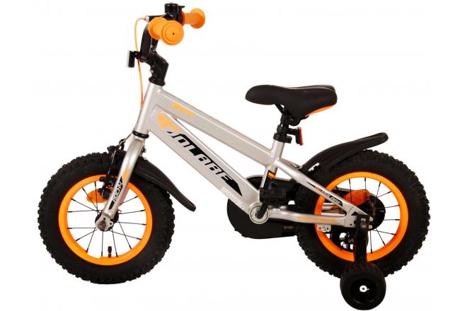 Volare Rocky Vélo pour enfants - Garçons - 12 pouces - Gris
