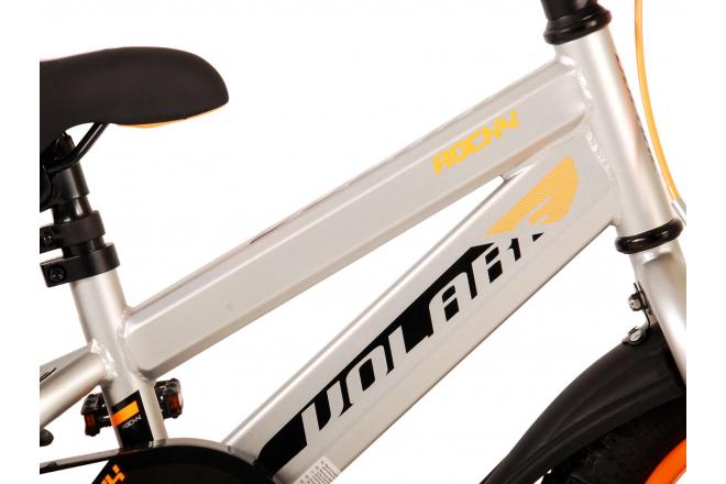 Volare Rocky Vélo pour enfants - Garçons - 12 pouces - Gris