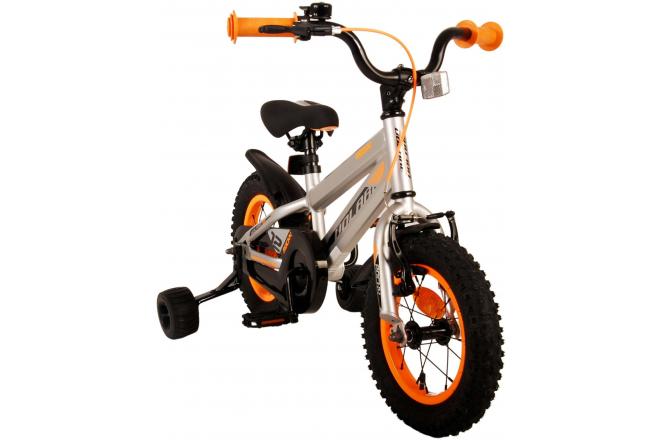 Volare Rocky Vélo pour enfants - Garçons - 12 pouces - Gris