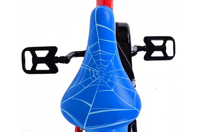 Vélo pour enfants Ultimate Spider-Man - Garçons - 12 pouces - Bleu/Rouge - Freins à deux mains