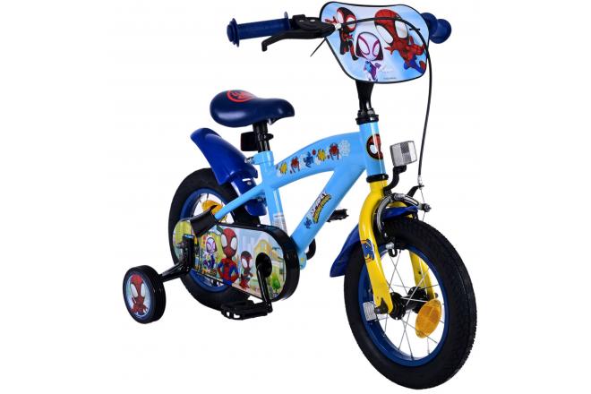 Vélo enfant Spidey - garçon - 12 pouces - Bleu