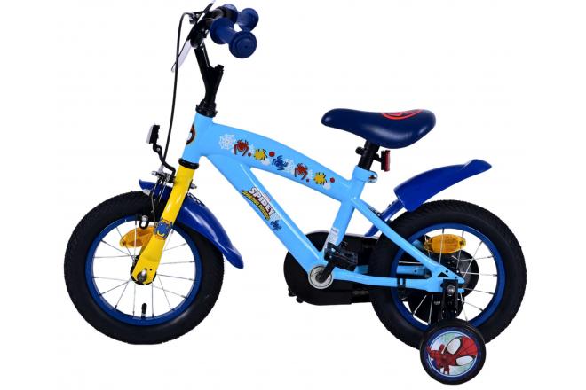 Vélo enfant Spidey - garçon - 12 pouces - Bleu