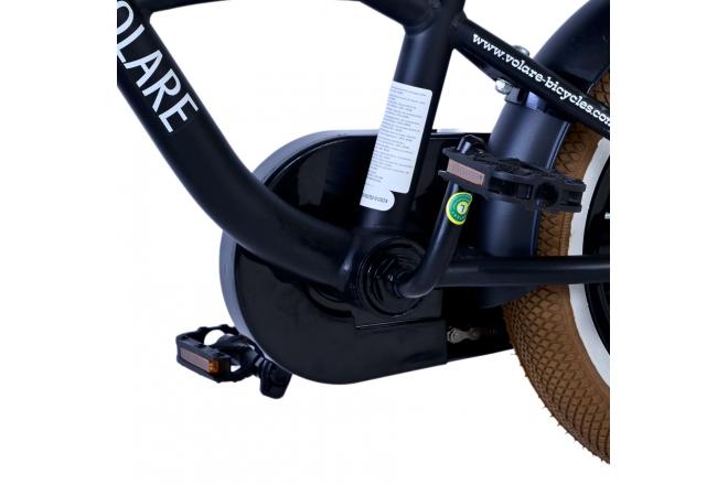 Vélo enfant Volare Black Cruiser - garçon - 12 po - noir [CLONE]