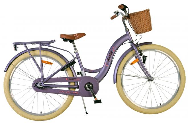 Volare Blossom Vélo enfant - Filles - 26 pouces - Violet - Nexus 3 vitesses
