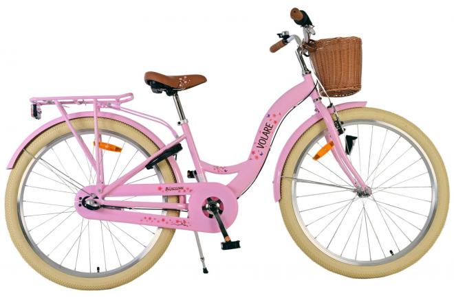 Vélo enfant Volare Blossom - Filles - 26 pouces - Rose - Nexus 3 vitesses