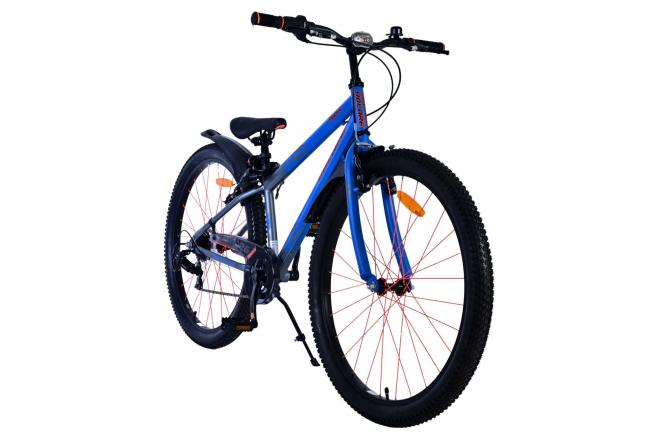 Vélo enfant Volare Rocky - 26 pouces - Bleu - 7 vitesses
