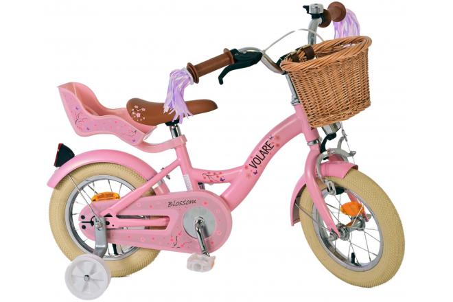 Vélo enfant Volare Blossom - Filles - 12 pouces - Rose [CLONE]