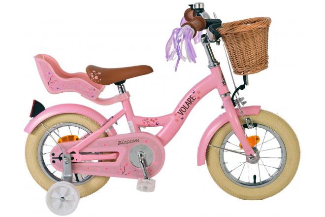 Vélo enfant Volare Blossom - Filles - 12 pouces - Rose [CLONE]