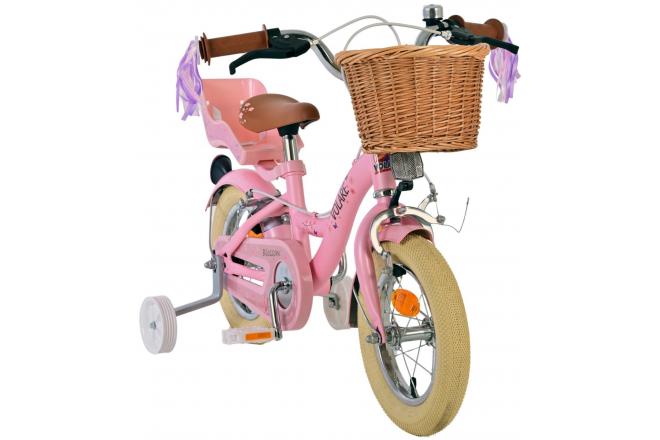 Volare Blossom Vélo enfant - Filles - 12 pouces - Rose - Freins à deux mains [CLONE]