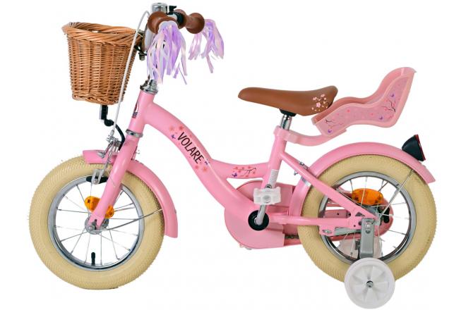 Vélo enfant Volare Blossom - Filles - 12 pouces - Rose [CLONE]