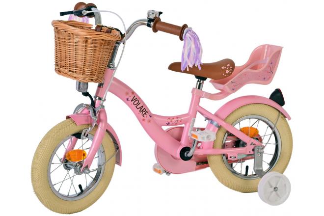 Vélo enfant Volare Blossom - Filles - 12 pouces - Rose [CLONE]