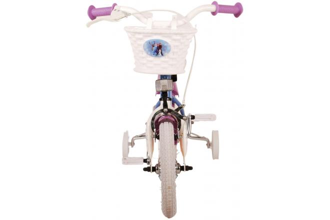 Vélo enfant Disney La reine des neiges 2 - fille - 12 po - bleu/mauve - assemblé à 95% [CLONE]