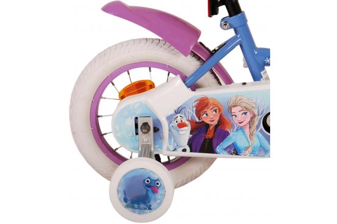 Vélo enfant Disney La reine des neiges 2 - fille - 12 po - bleu/mauve - assemblé à 95% [CLONE]