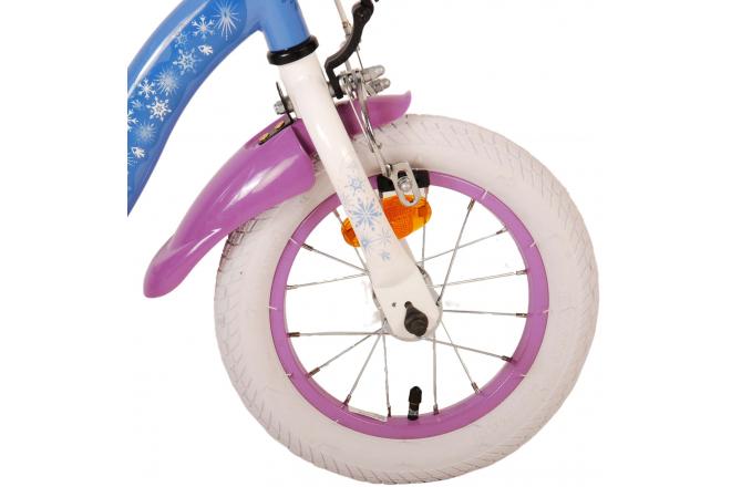 Vélo enfant Disney La reine des neiges 2 - fille - 12 po - bleu/mauve - assemblé à 95% [CLONE]