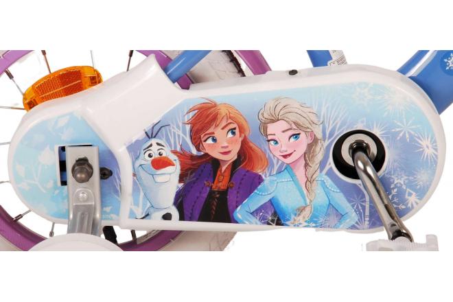 Vélo enfant Disney La reine des neiges 2 - fille - 12 po - bleu/mauve - assemblé à 95% [CLONE]