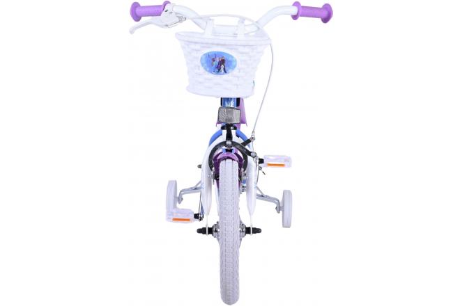 Vélo enfant Disney La reine des neiges 2 - fille - 14 po - bleu/mauve