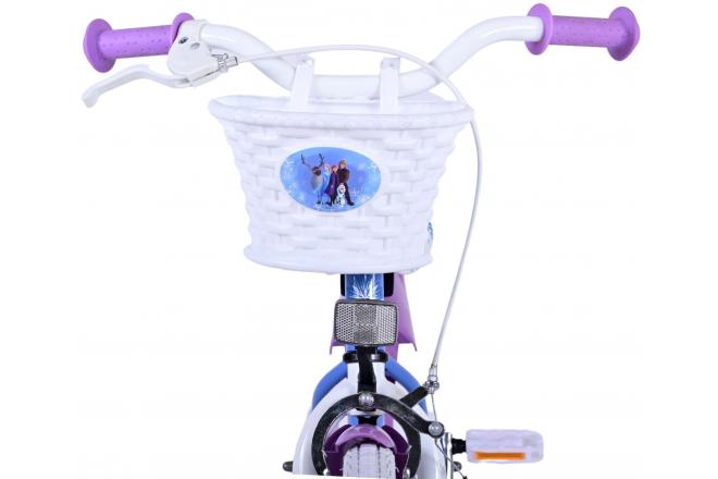 Vélo enfant Disney La reine des neiges 2 - fille - 14 po - bleu/mauve